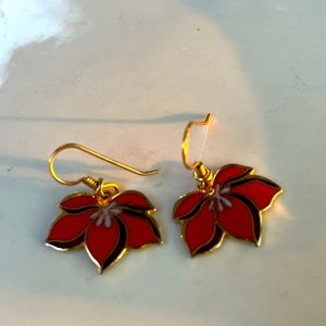 Laurel Burch “Pear Blossom” earrings